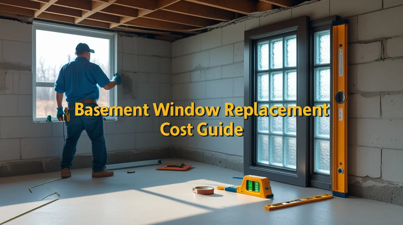 replace basement window cost