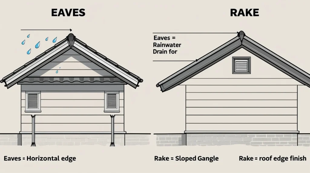 Eaves vs Rake Knowing Which One Is Which