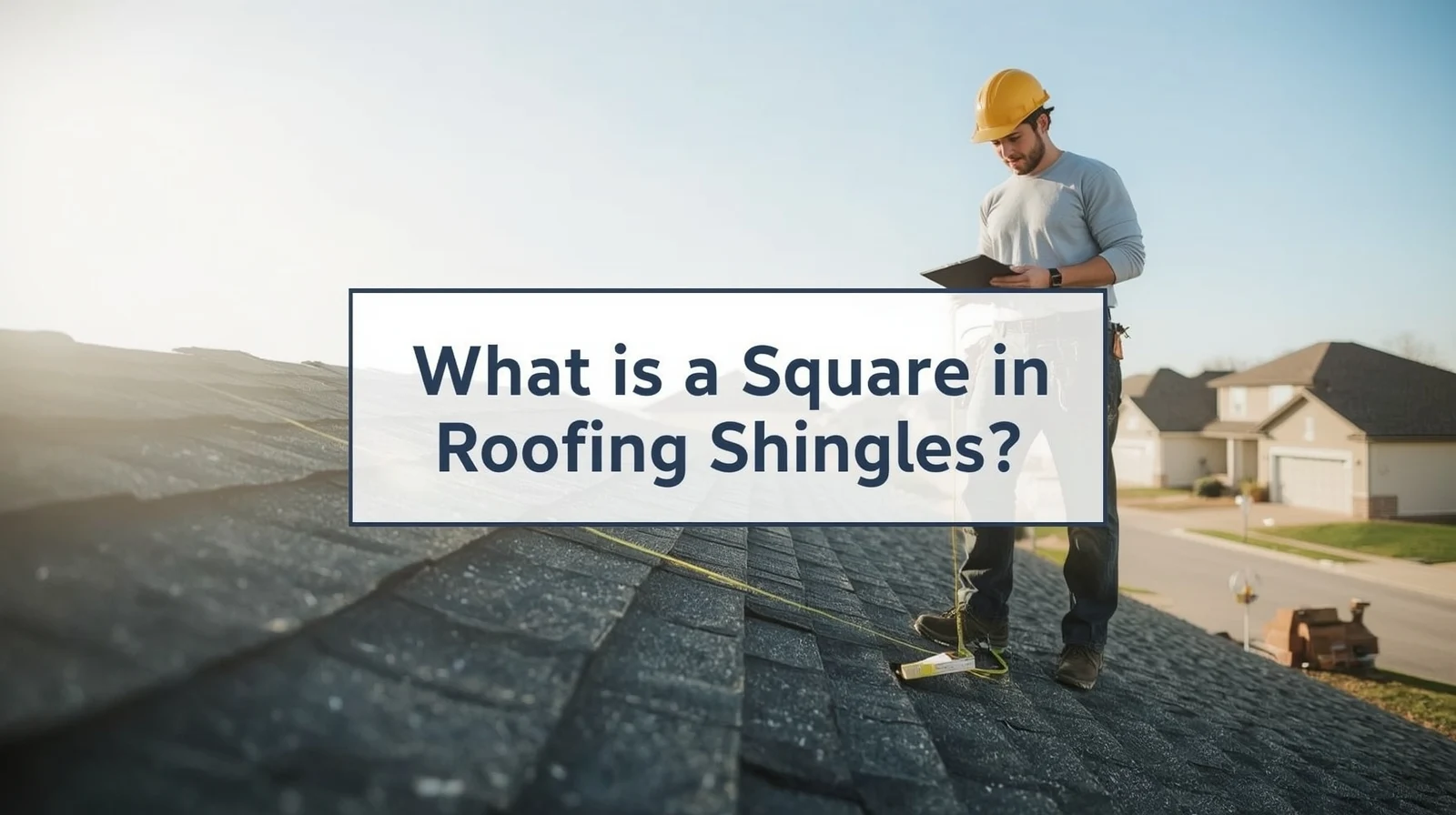 what is a square in roofing shingles
