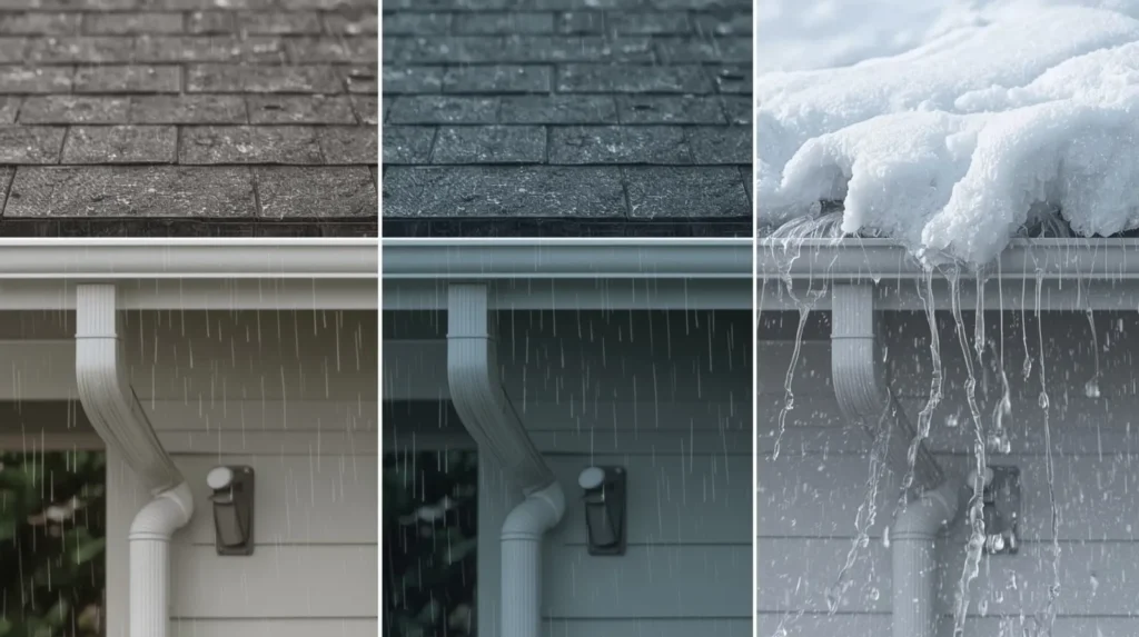 How Rain Gutters Work During Different Weather Conditions
